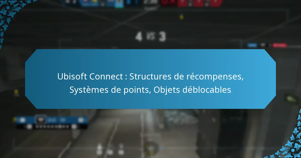 Ubisoft Connect : Structures de récompenses, Systèmes de points, Objets déblocables